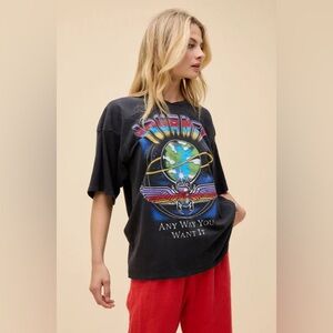 NWOT DAYDREAMER Journey “Any way you want it” Jersey Tee🪐